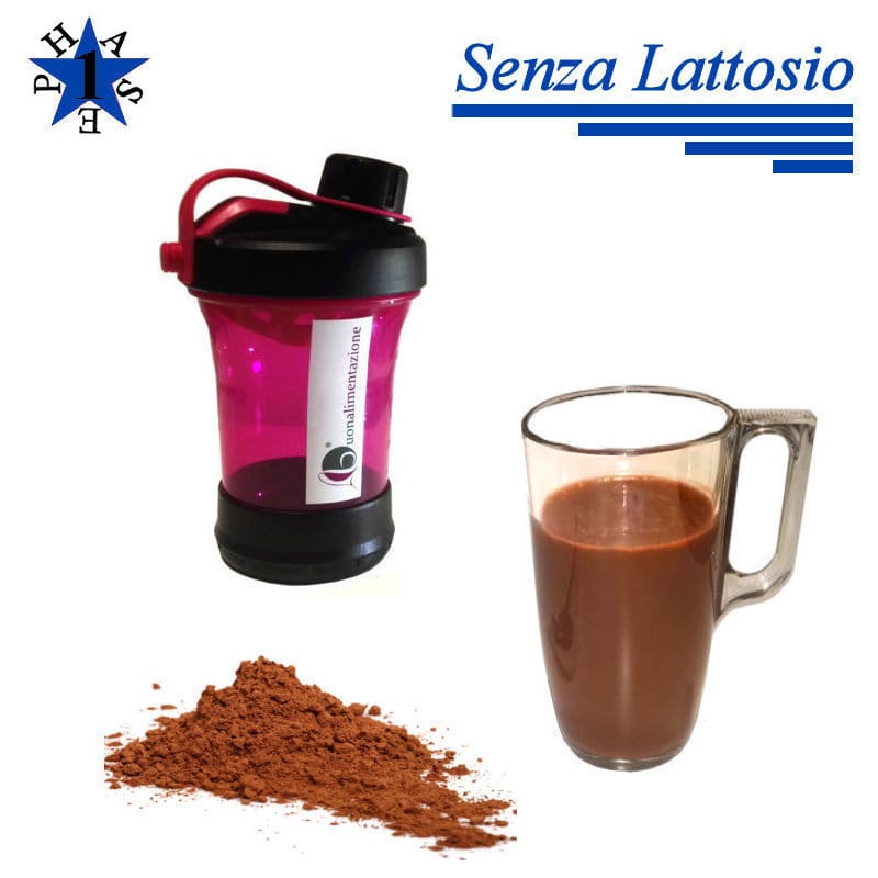 Bevanda Proteica Cacao Senza Lattosio FASE 1 – 7 buste da 28g