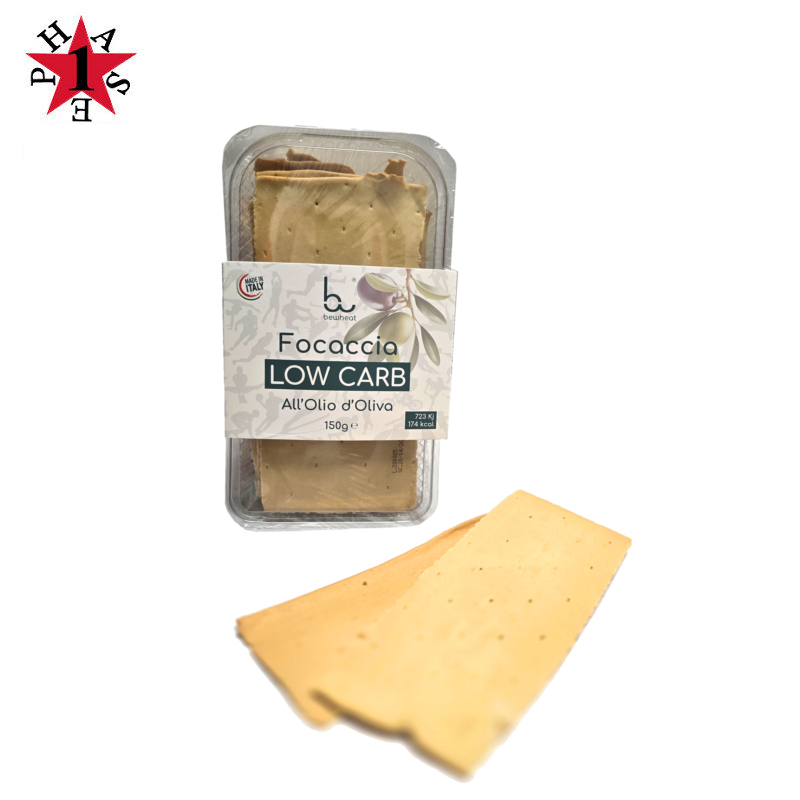 Focaccia Proteica Low Carb 150g Bewheat – Vari Gusti