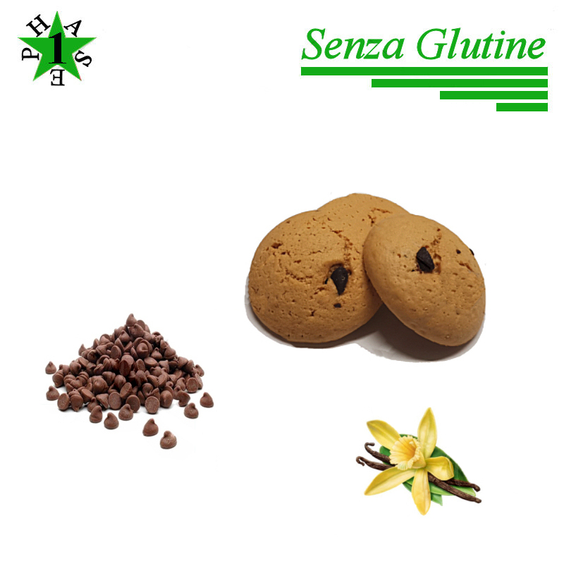 Frollini Vaniglia con Gocce di Cioccolato Fase 1 – Senza Glutine 5 x 30g Buonalimentazione