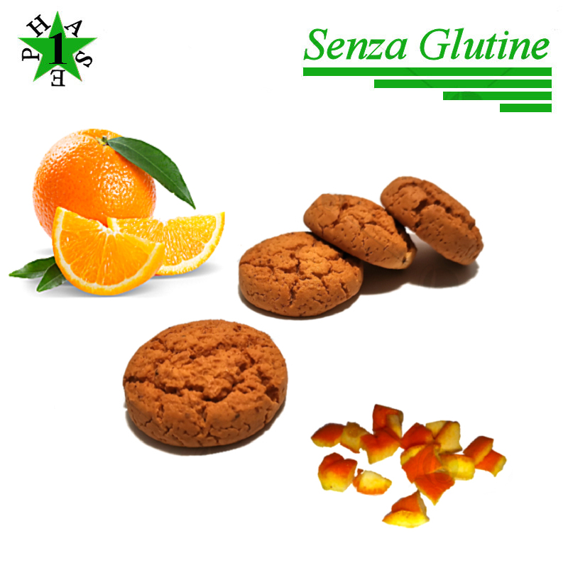 Tortino con Scorzette di arancia Proteico Fase 1 – Senza Glutine 8 x 25g