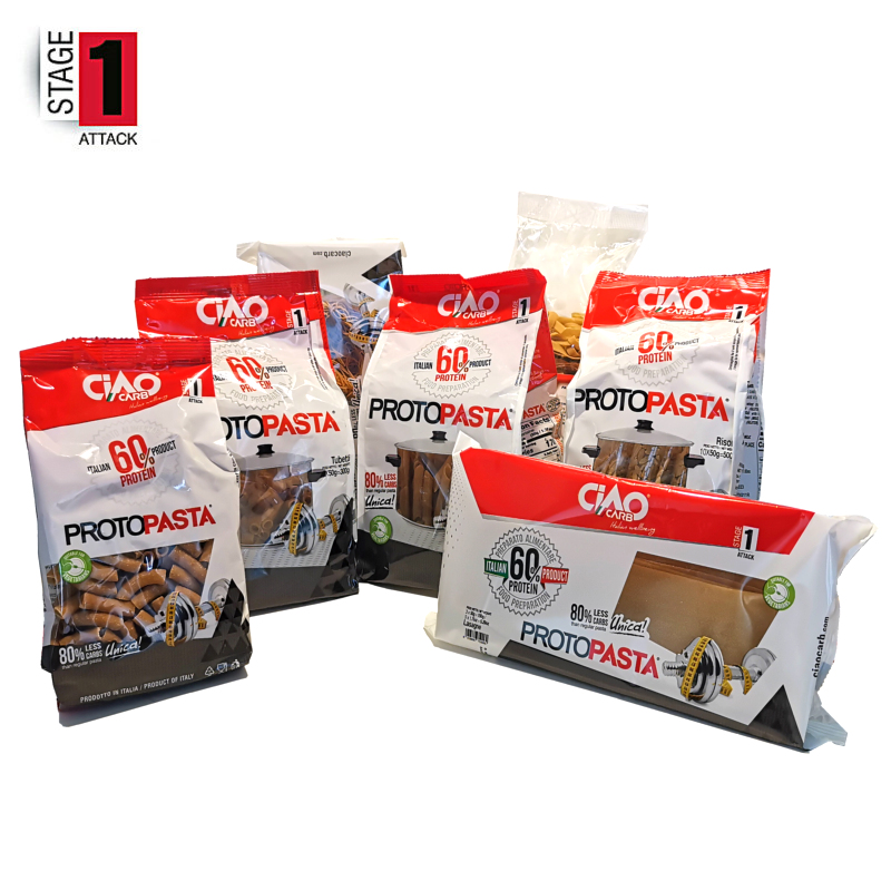 Kit Pasta Proteica “2” Stage 1 da 2035g – Vari formati
