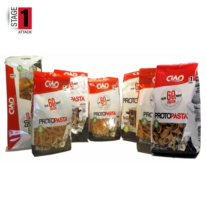 Kit Pasta Proteica “1”  Stage 1 da 1800g – Vari formati