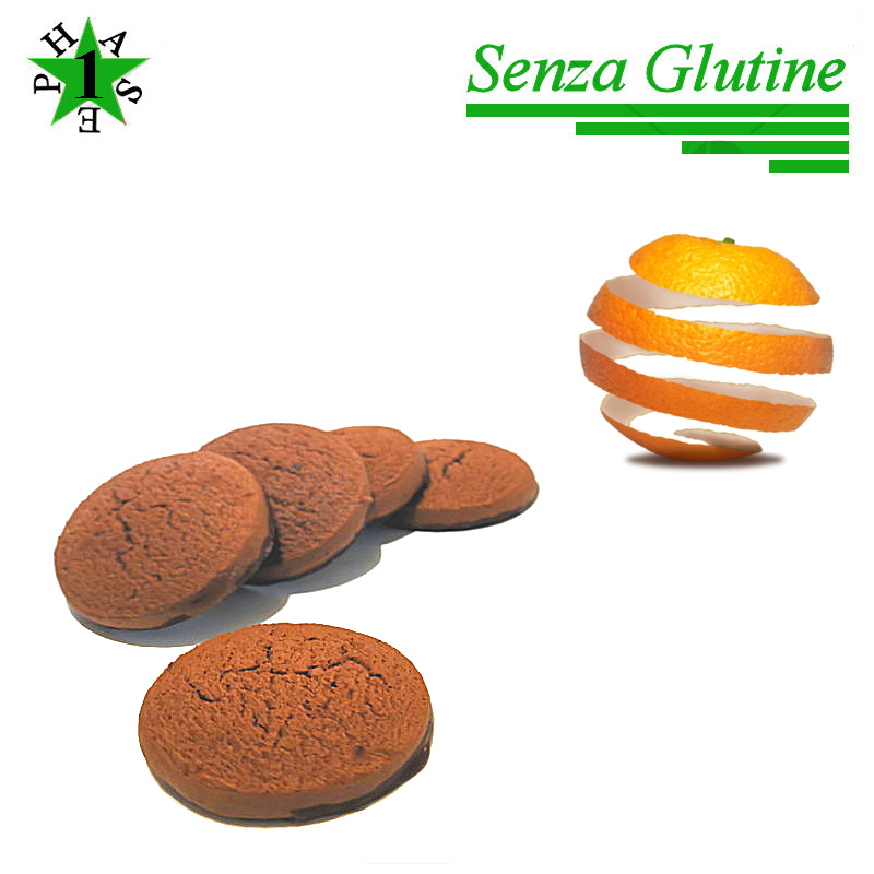 Nuvole Arancia Glassate Proteiche Fase1 – Senza Glutine 4 x 48g Buonalimentazione