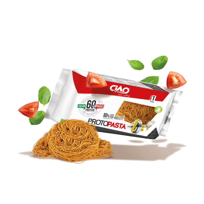 Noodles Proteici CiaoCarb Stage 1 – 140g (4x35g) - immagine 2