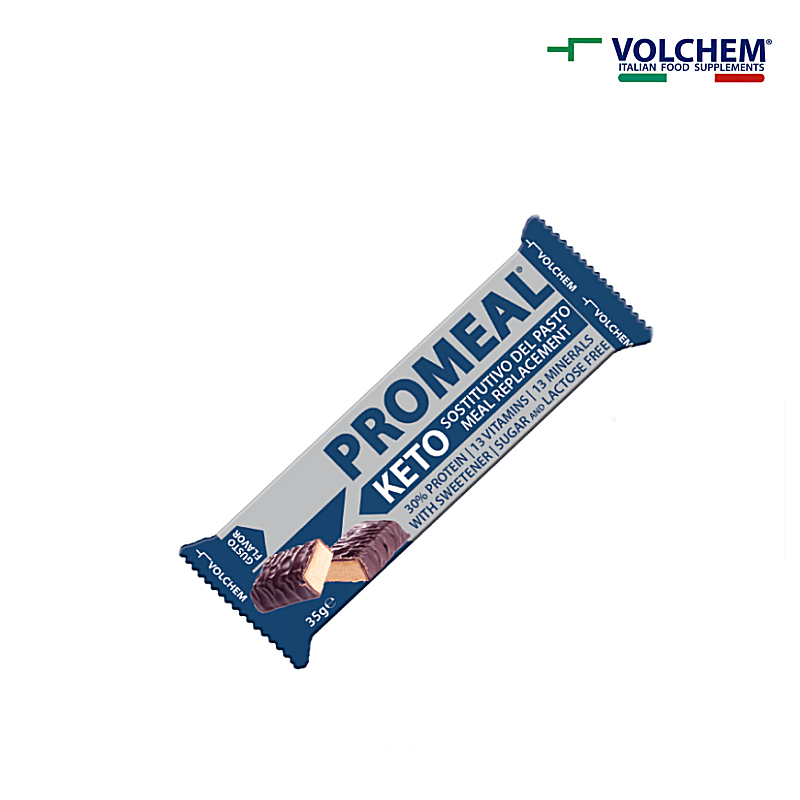 Barretta PROMEAL Keto 35g Senza Glutine Volchem