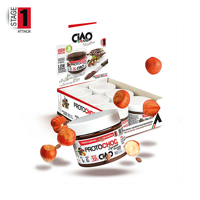 Protochoc Spread CiaoCarb Stage 1 – 100g