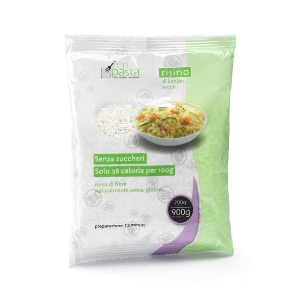 Riso di Konjac Secco o Risino – ZEN Pasta in Conf. da 50g o 200g