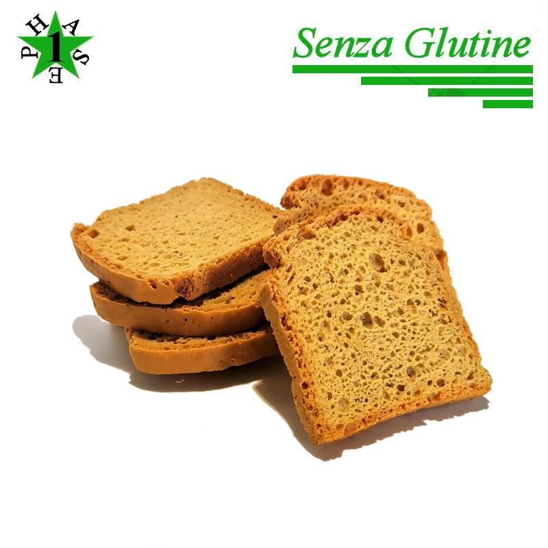 Toast Proteici Naturali Fase1 – Senza Glutine 5 x 40g Buonalimentazione